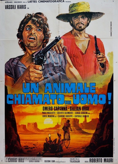 Un animale chiamato uomo - Italian Movie Poster