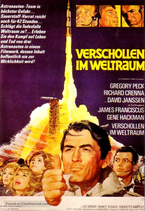 Marooned - German Movie Poster