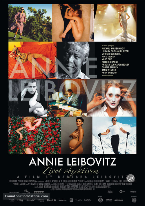 &quot;American Masters&quot; Annie Leibovitz: Life Through a Lens - Czech Movie Poster