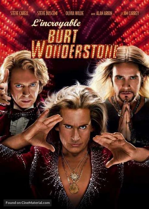 The Incredible Burt Wonderstone - French Movie Cover
