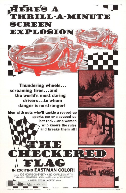The Checkered Flag - Movie Poster