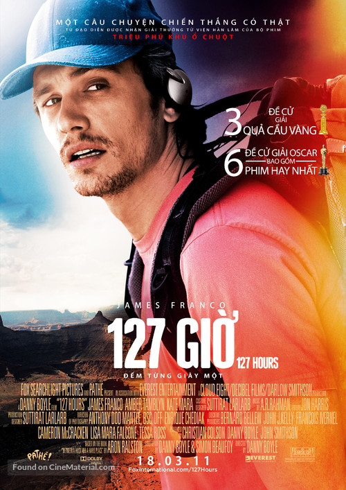 127 Hours - Vietnamese Movie Poster