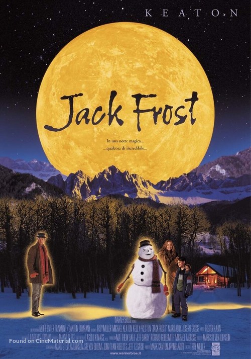 Jack Frost - Italian Movie Poster
