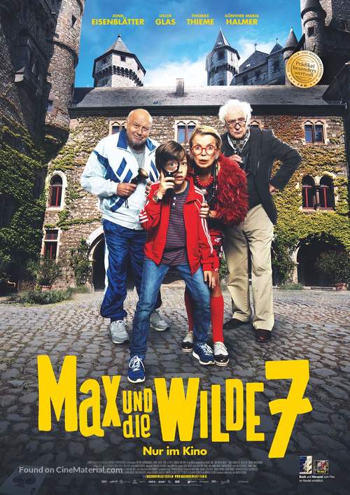 Max und die wilde 7 - German Movie Poster