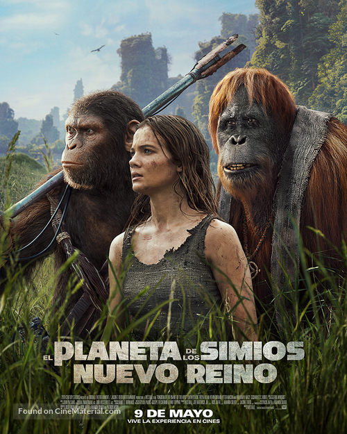 Kingdom of the Planet of the Apes - Argentinian Movie Poster