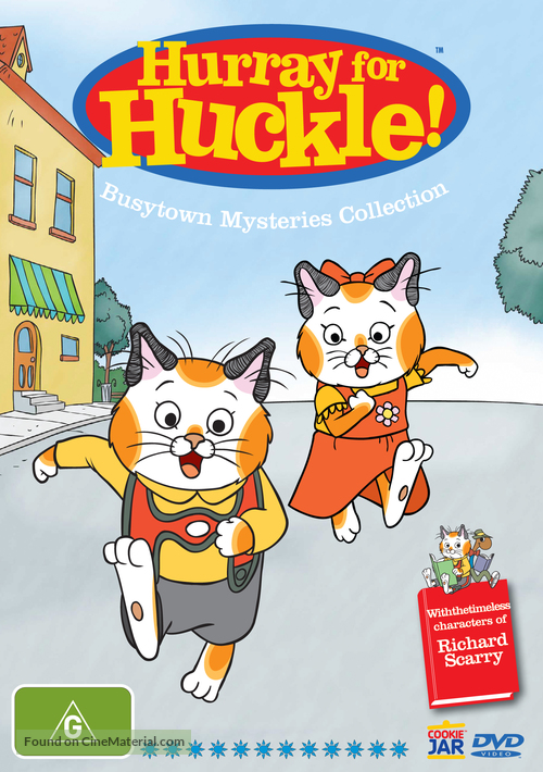 &quot;Busytown Mysteries (Hurray for Huckle!)&quot; - Australian DVD movie cover