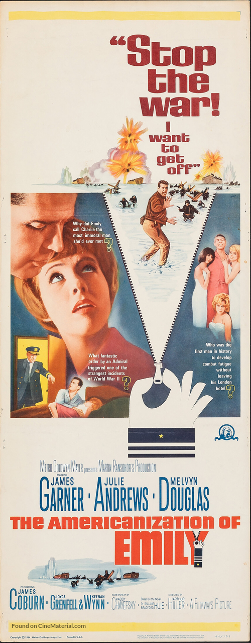 The Americanization of Emily - Movie Poster