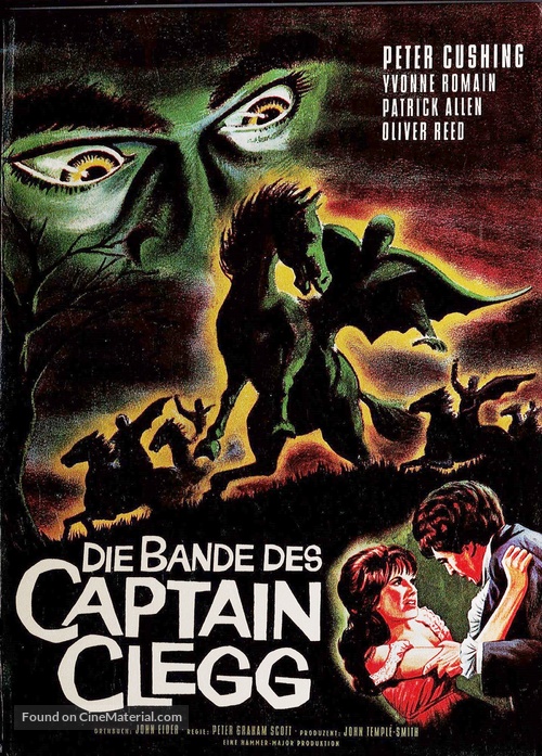 Captain Clegg - German Blu-Ray movie cover