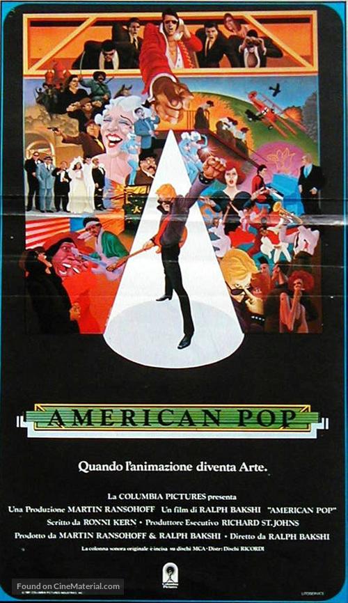 American Pop - Italian VHS movie cover