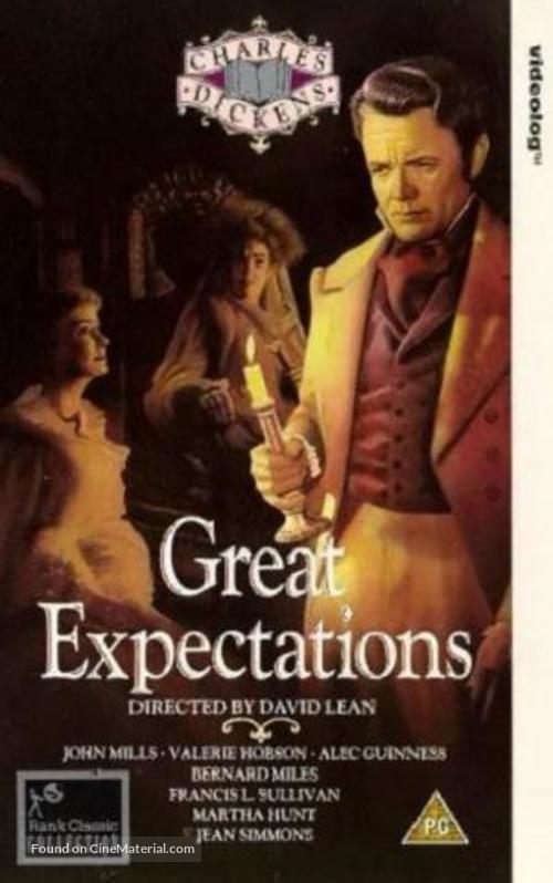 Great Expectations - British VHS movie cover
