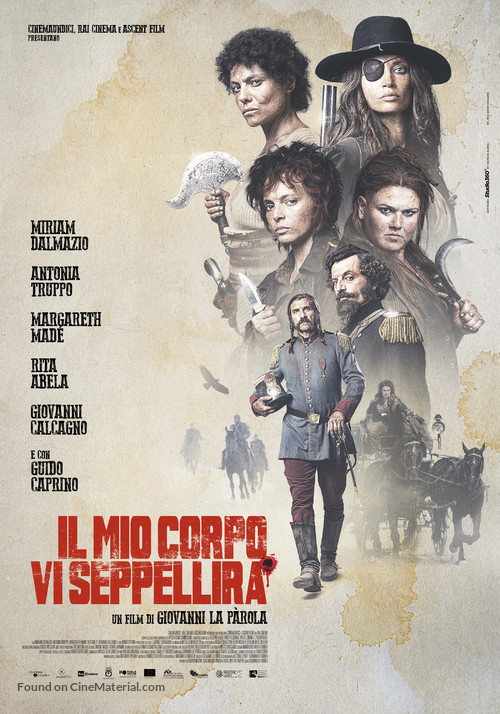 Il mio corpo vi seppellir&agrave; - Italian Movie Poster