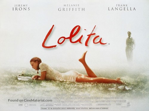 Lolita - British Theatrical movie poster