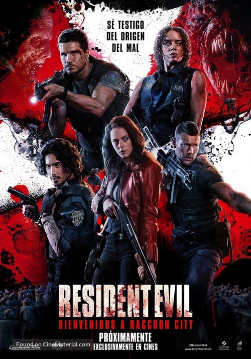 Resident Evil: Welcome to Raccoon City - Spanish Movie Poster
