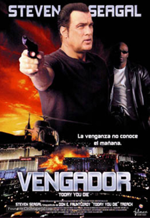 Today You Die - Spanish Movie Cover