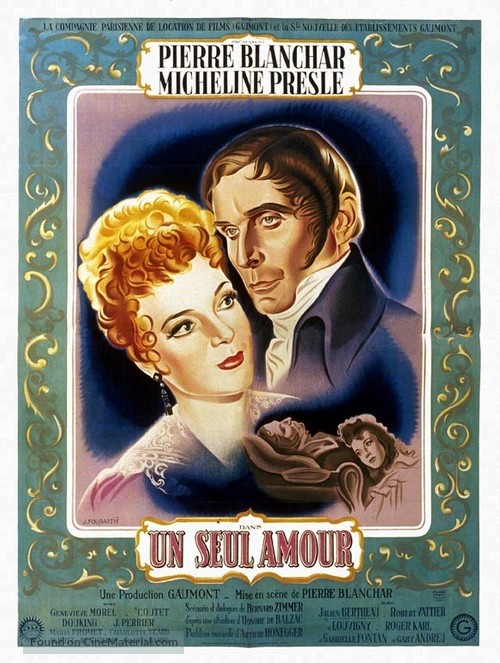 Un seul amour - French Movie Poster