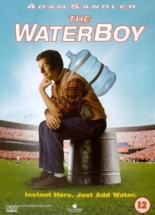The Waterboy - British DVD movie cover