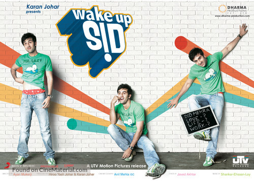 Wake Up Sid - Indian Movie Poster