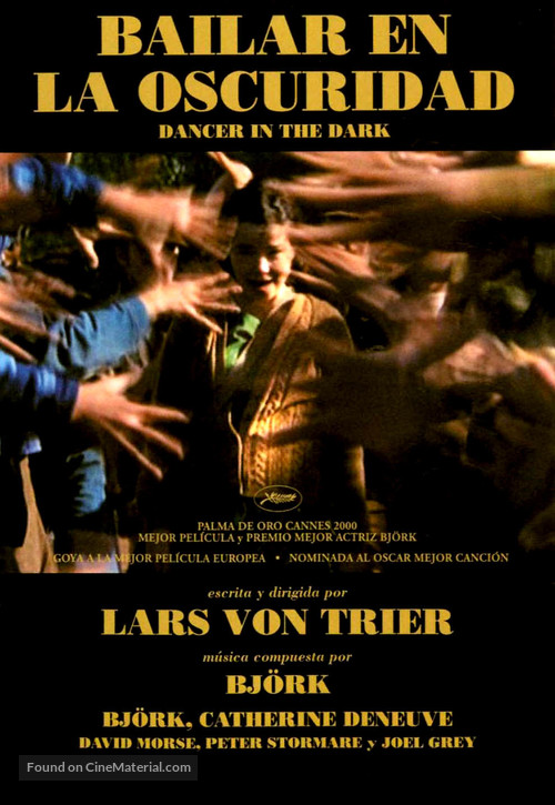 Dancer in the Dark - Spanish DVD movie cover