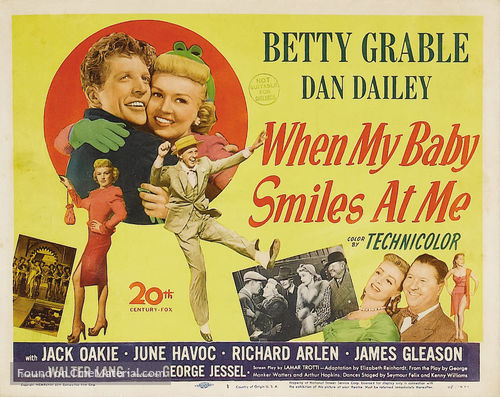 When My Baby Smiles at Me - Movie Poster