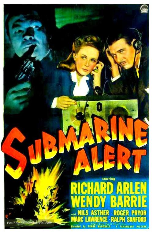 Submarine Alert - Movie Poster