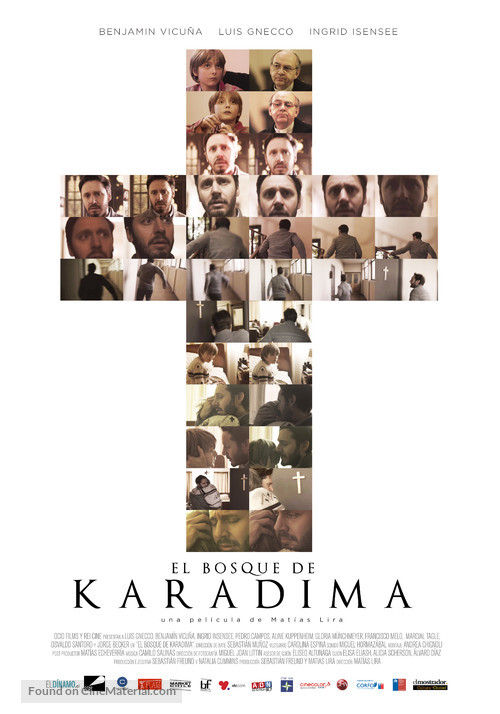 El bosque de Karadima - Chilean Movie Poster