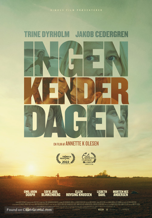 Ingen kender dagen - Danish Movie Poster