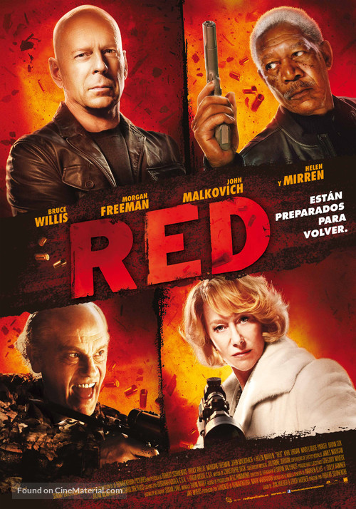 RED - Spanish Movie Poster