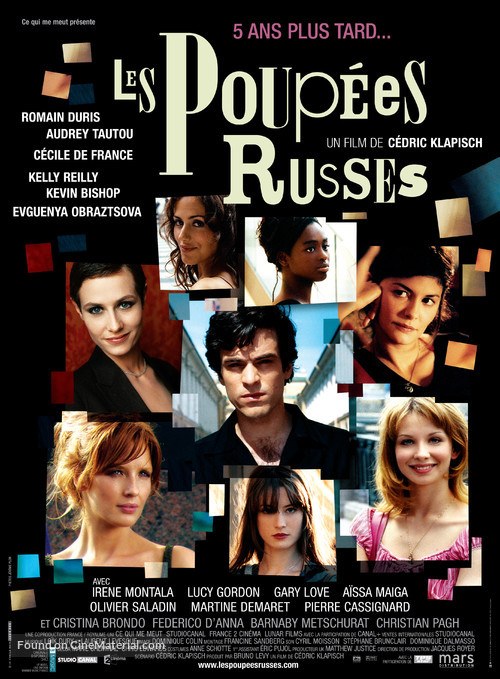 Les poup&eacute;es russes - French Movie Poster