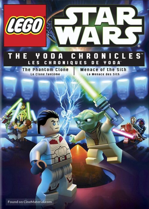 Lego Star Wars: The Yoda Chronicles - The Phantom Clone - Canadian DVD movie cover