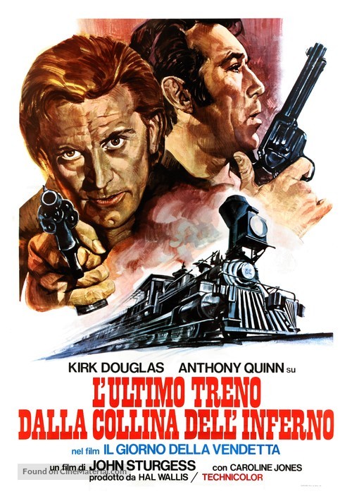 Last Train from Gun Hill - Italian Movie Poster