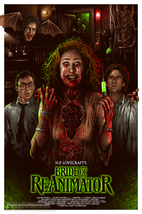 Bride of Re-Animator - Movie Cover
