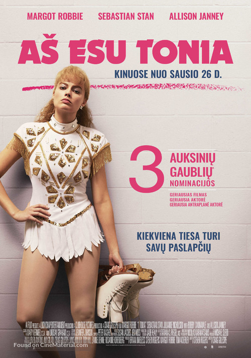 I, Tonya - Lithuanian Movie Poster