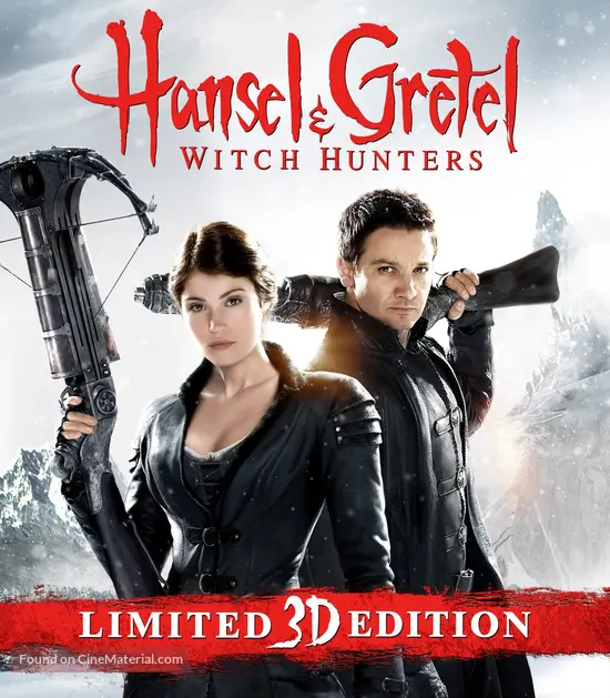 Hansel &amp; Gretel: Witch Hunters - Blu-Ray movie cover