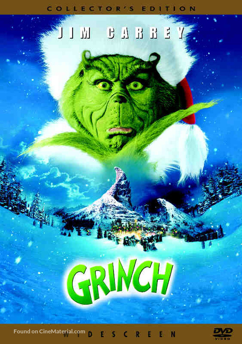 How the Grinch Stole Christmas - DVD movie cover
