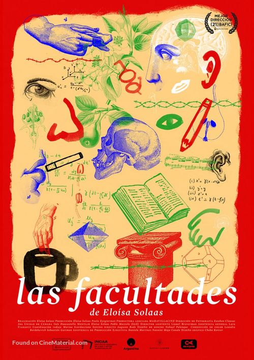 Las facultades - Argentinian Movie Poster