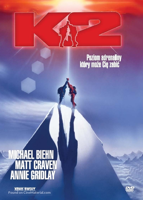K2 - Polish DVD movie cover