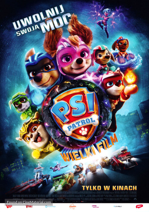 PAW Patrol: The Mighty Movie - Polish Movie Poster