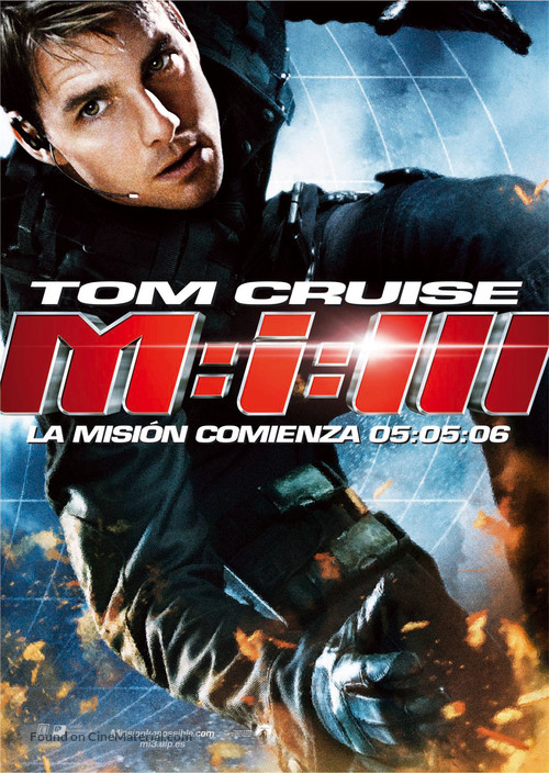 Mission: Impossible III - Spanish Movie Poster