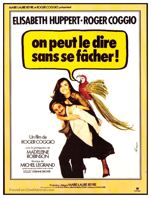 On peut le dire sans se f&acirc;cher - French Movie Poster