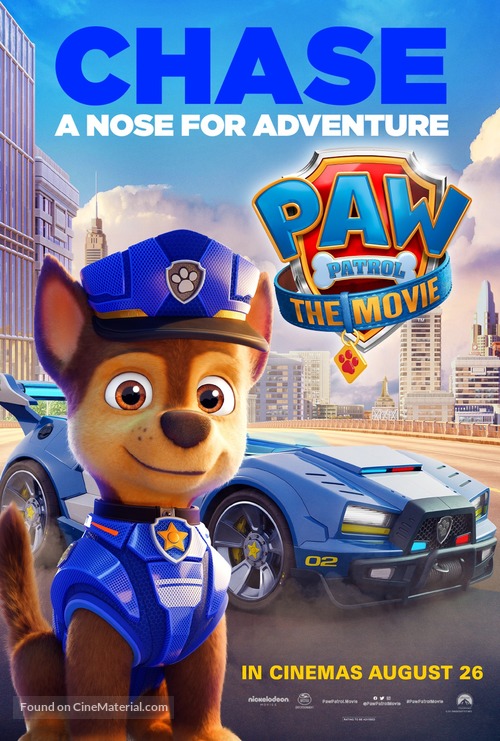 Paw Patrol: The Movie - Singaporean Movie Poster