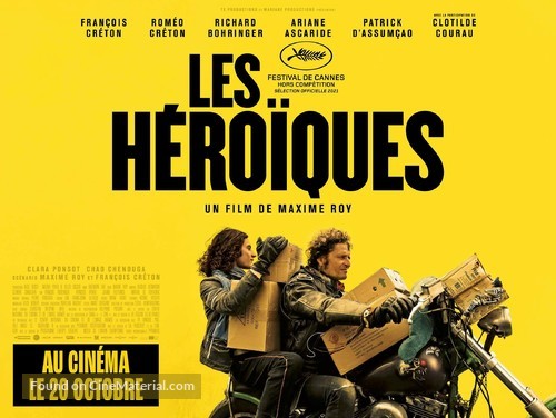 Les h&eacute;ro&iuml;ques - French Movie Poster