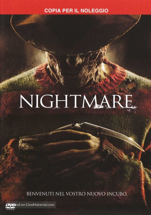 A Nightmare on Elm Street - Italian DVD movie cover