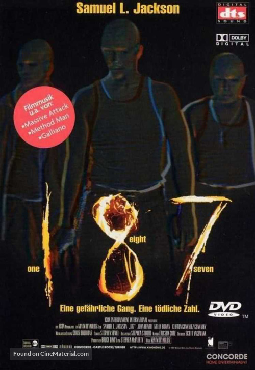 One Eight Seven - German poster