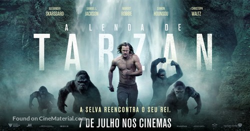 The Legend of Tarzan - Portuguese Movie Poster