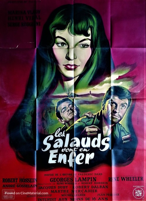 Les salauds vont en enfer - French Movie Poster