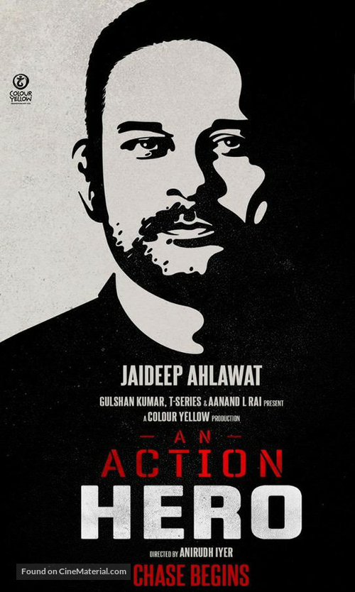 An Action Hero - Indian Movie Poster