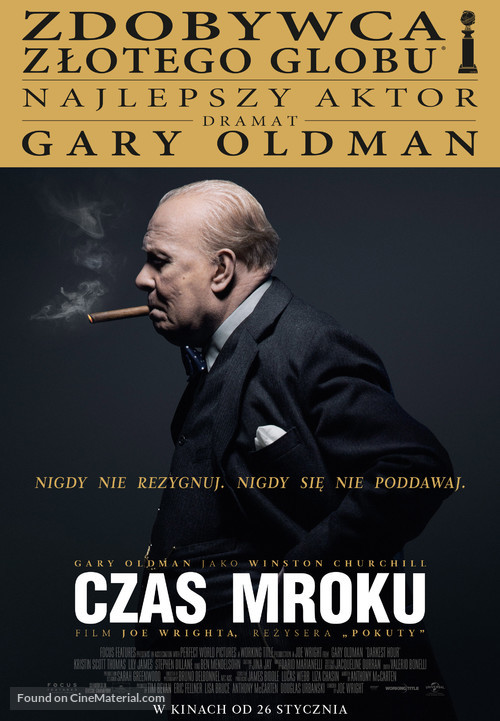 Darkest Hour - Polish Movie Poster