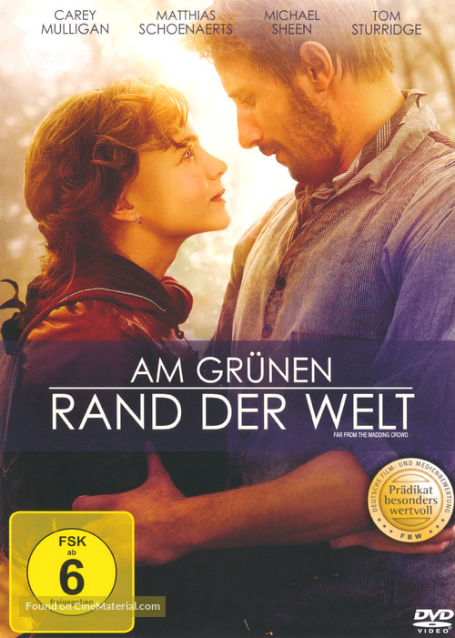 Far from the Madding Crowd - German Movie Cover