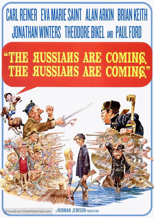 The Russians Are Coming, the Russians Are Coming - Movie Cover