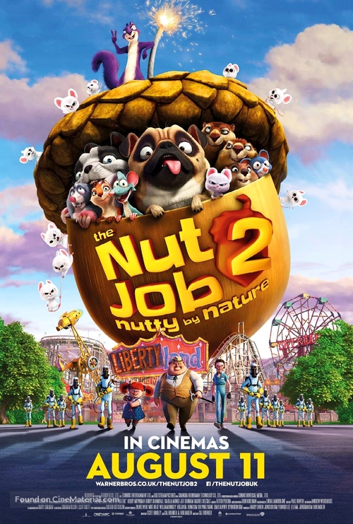 The Nut Job 2 - British Movie Poster